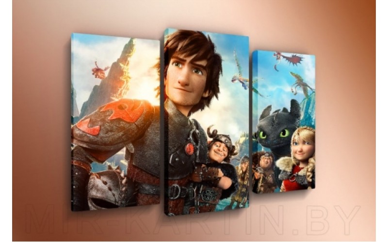 Модульная картина 60х85 T-799