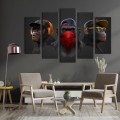 Модульная картина из пяти частей 80х130